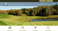 Desktop Screenshot of edgehillgolfcourse.com